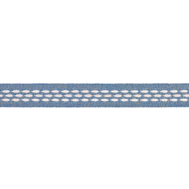 Schumacher Portola Tape Narrow Indoor/Outdoor Sky Trim