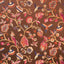 Schumacher Birds Of Paradise Woven Chestnut Fabric