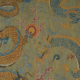 Schumacher Serpentine Dragon Multi Fabric
