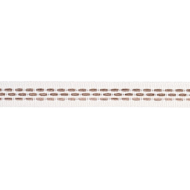 Schumacher Portola Tape Narrow Indoor/Outdoor Flax Trim