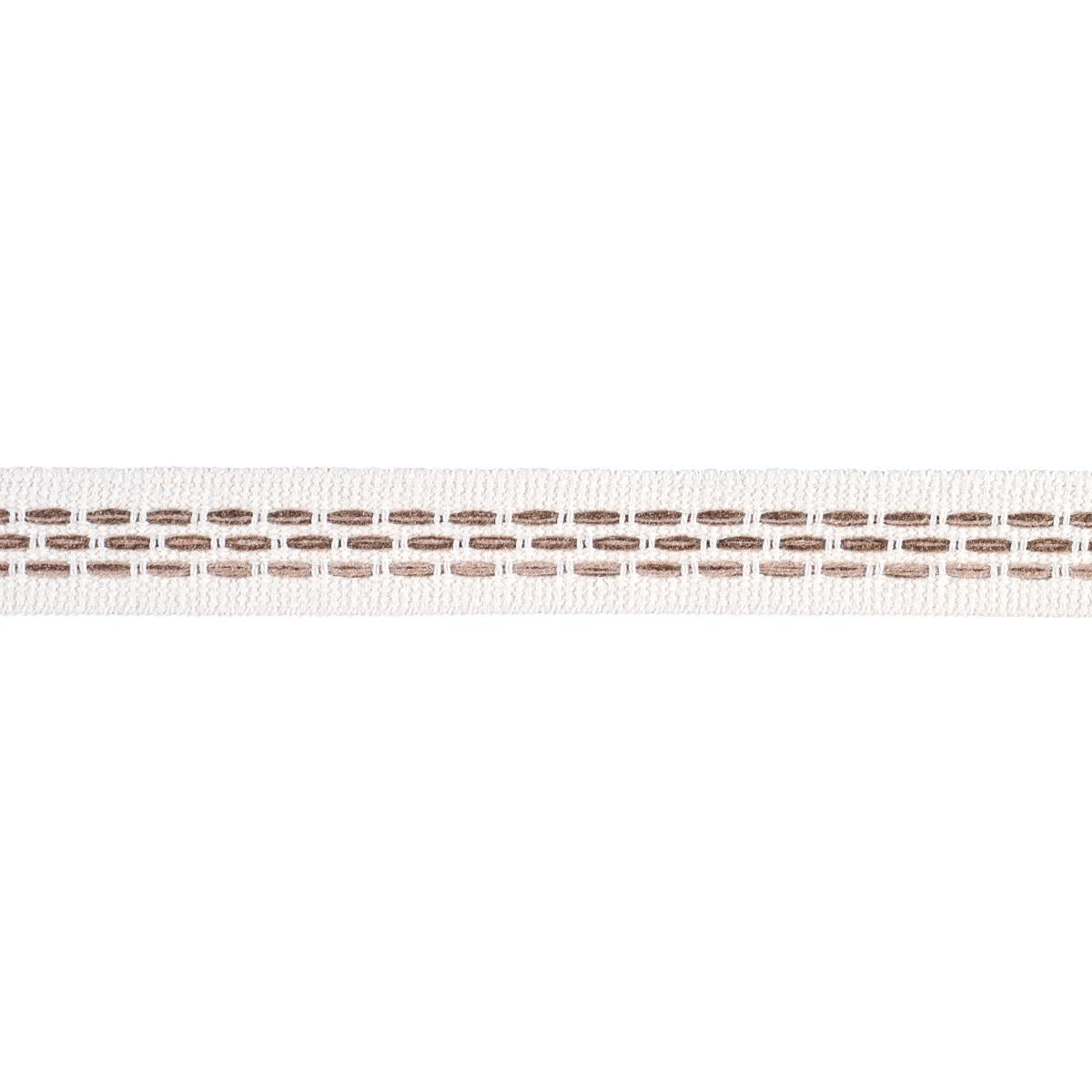 Schumacher Portola Tape Narrow Indoor/Outdoor Flax Trim