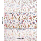 Schumacher Birds Of Paradise Woven Mist Fabric