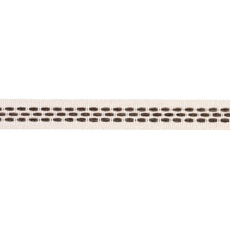 Schumacher Portola Tape Narrow Indoor/Outdoor Pebble Trim