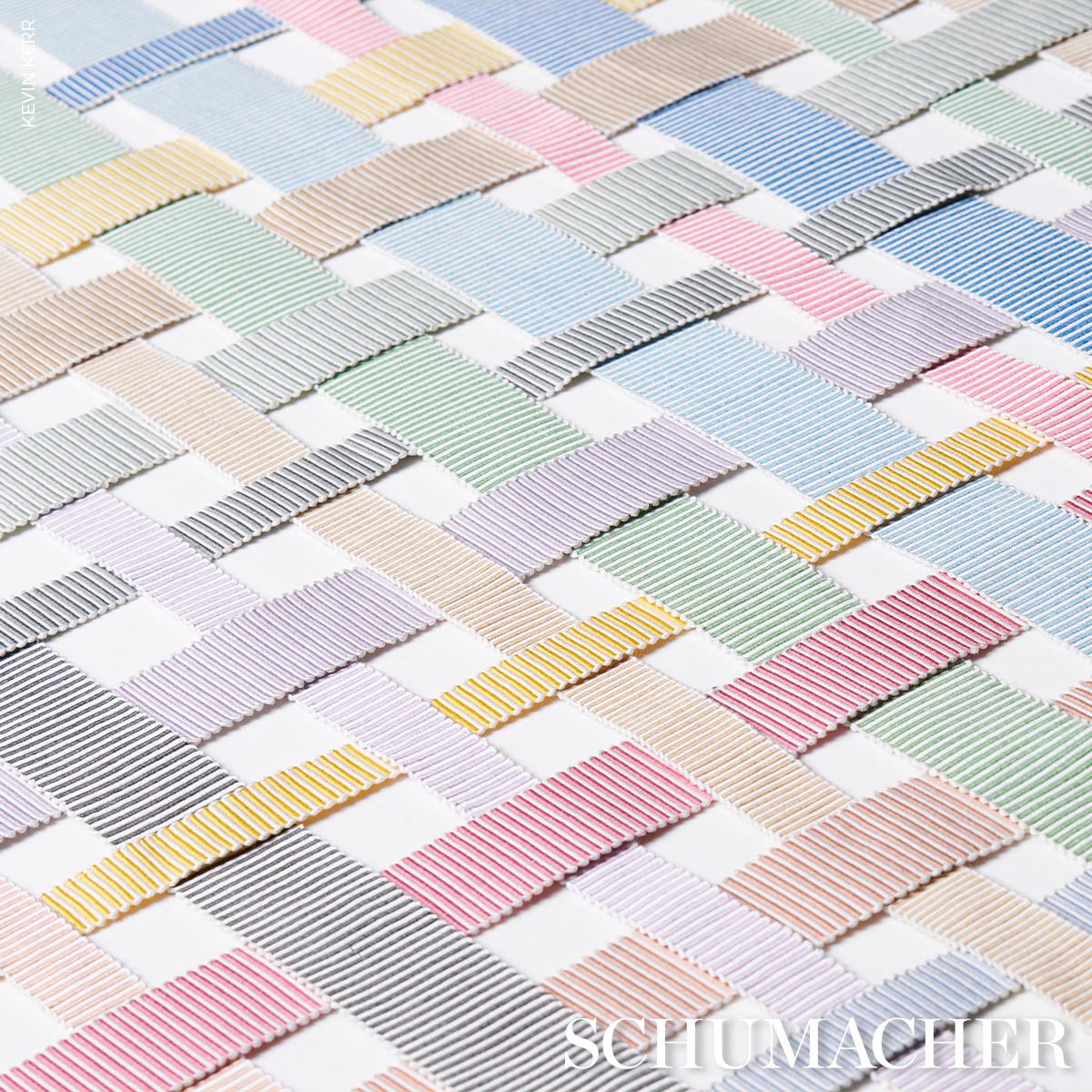 Schumacher Blush Knox Tape Narrow