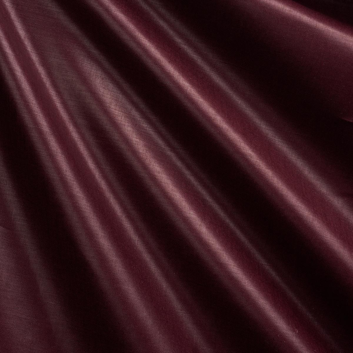 Schumacher Patent Linen Plum Fabric