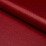 Schumacher Patent Linen Red Fabric