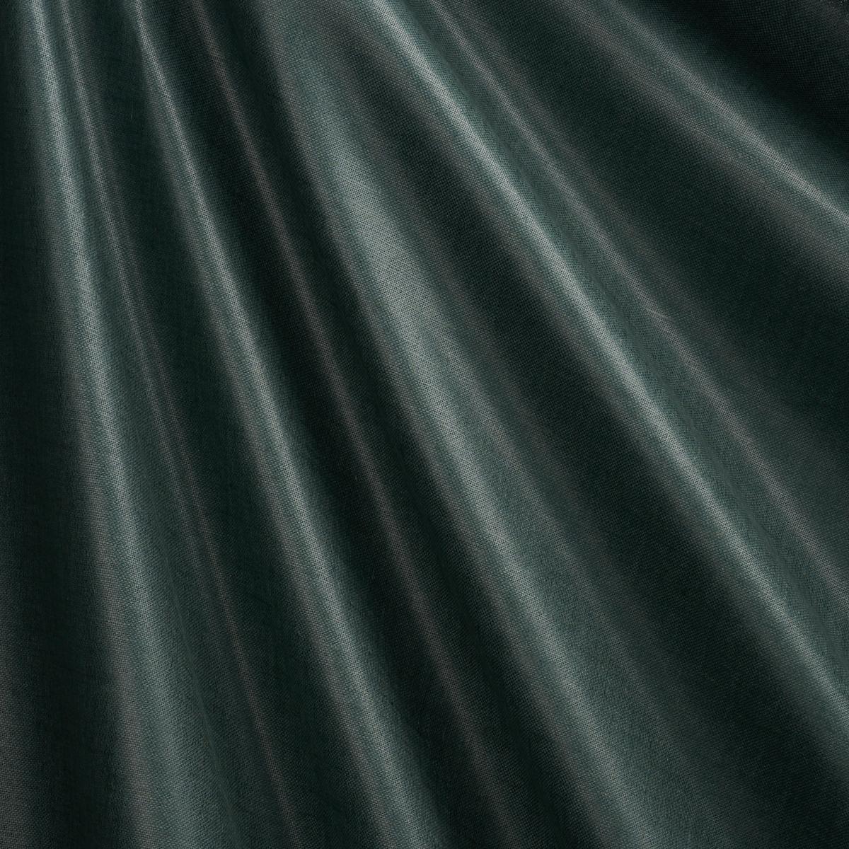 Schumacher Patent Linen Peacock Fabric