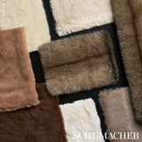 Schumacher Valais Faux Fur Buff Fabric