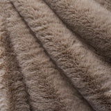 Schumacher Timberline Faux Fur Pewter Fabric