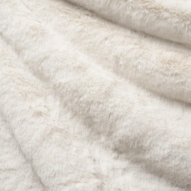 Schumacher Timberline Faux Fur Ivory Fabric