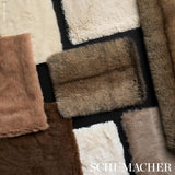 Schumacher Timberline Faux Fur Ivory Fabric
