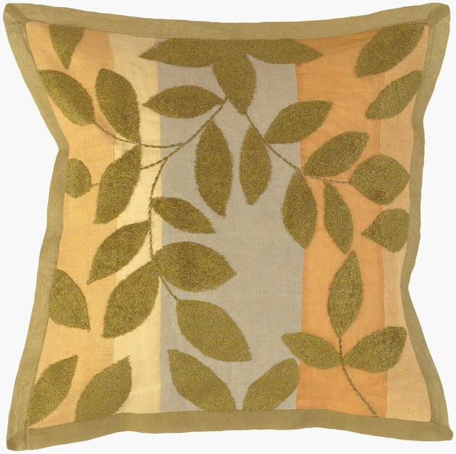Surya Decorative Pillows PSTS-9020 18"H x 18"W Pillow Kit