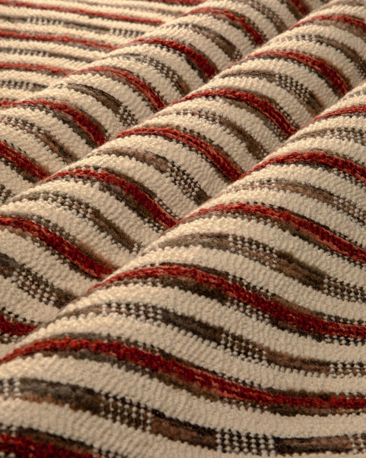 Donghia STRIPE IT RICH CINNABAR Upholstery Fabric