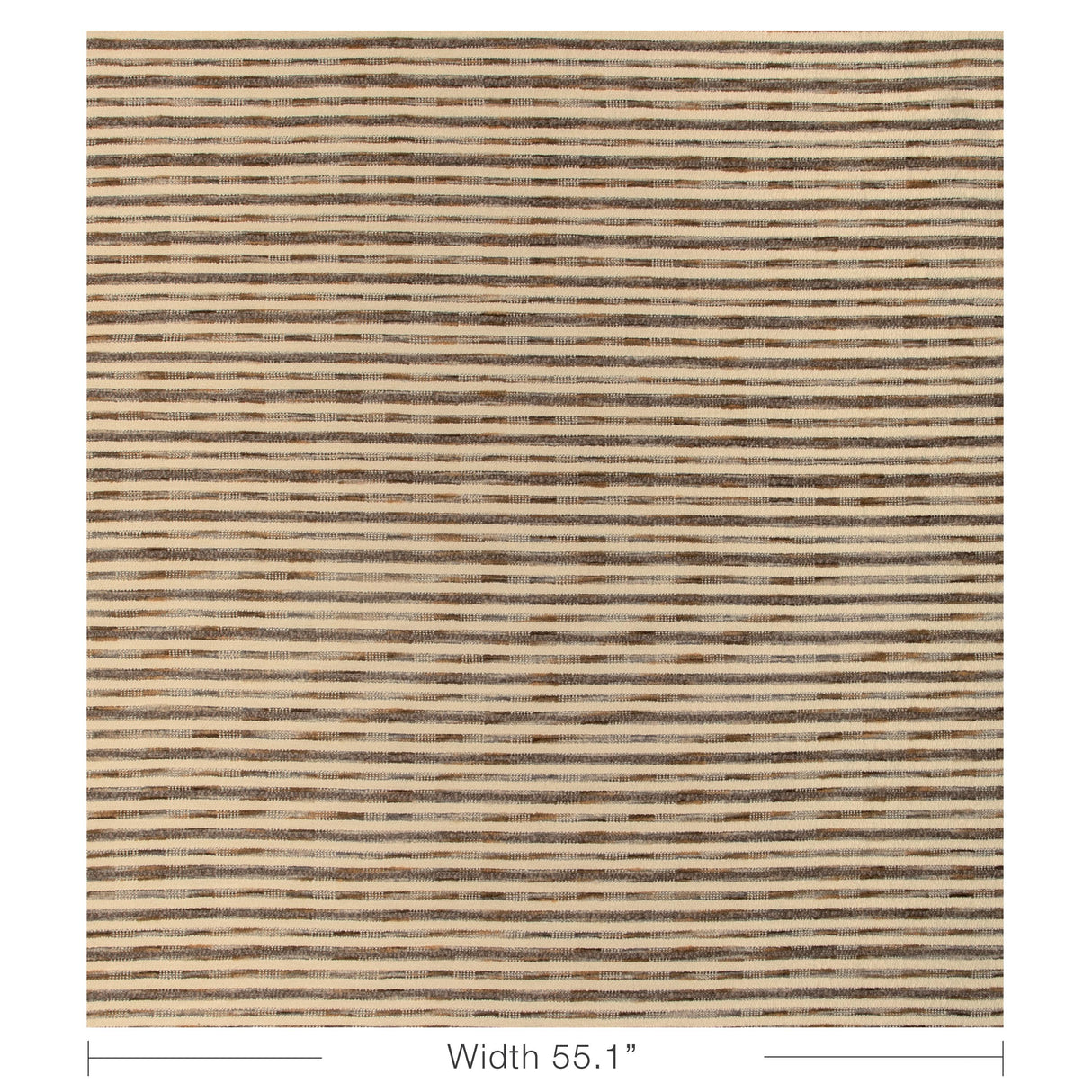 Donghia STRIPE IT RICH PEBBLE Upholstery Fabric