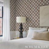 Schumacher Raze Sisal Dust Wallpaper