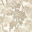 Sanderson Tapestry Trees Raw Chocolate/Slip Wallpaper