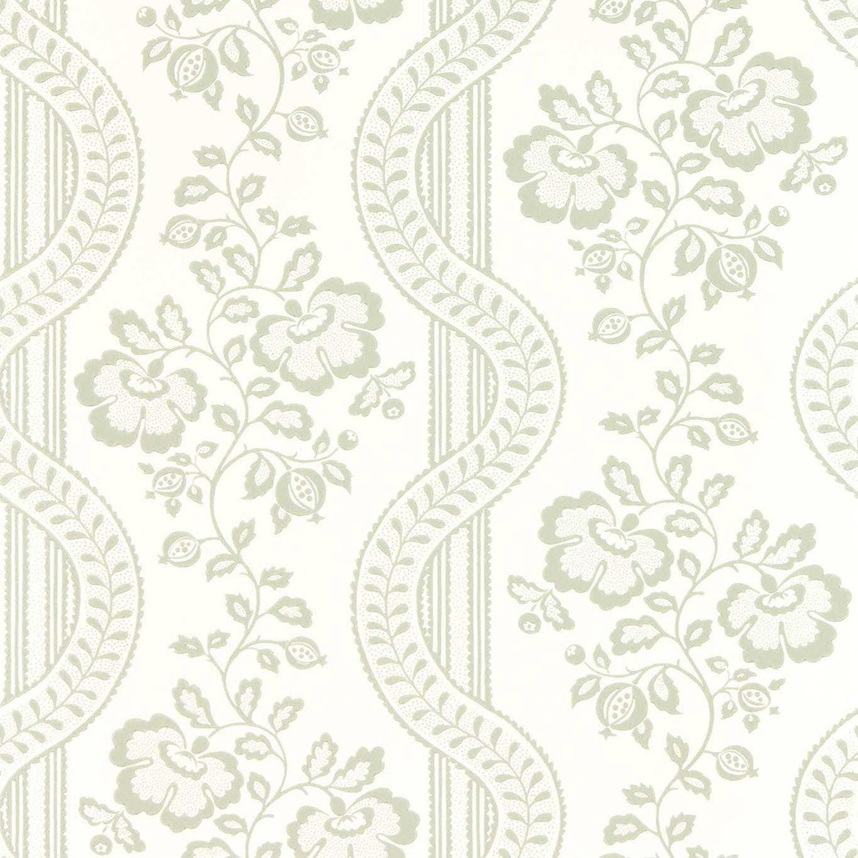 Sanderson Aubrey Lambs Ear Wallpaper