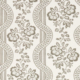 Sanderson Aubrey Raw Chocolate Wallpaper