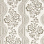 Sanderson Aubrey Raw Chocolate Wallpaper