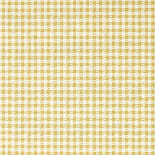 Sanderson Gingham Wild Honey Wallpaper