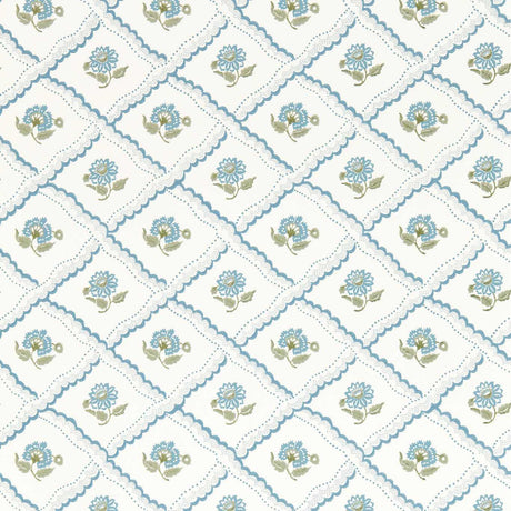 Sanderson Fairdown Wedgwood/Willow Wallpaper