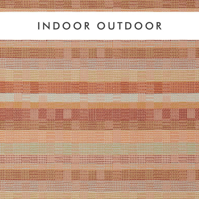 Harlequin Mira Clementine/Rust/Aqua Fabric