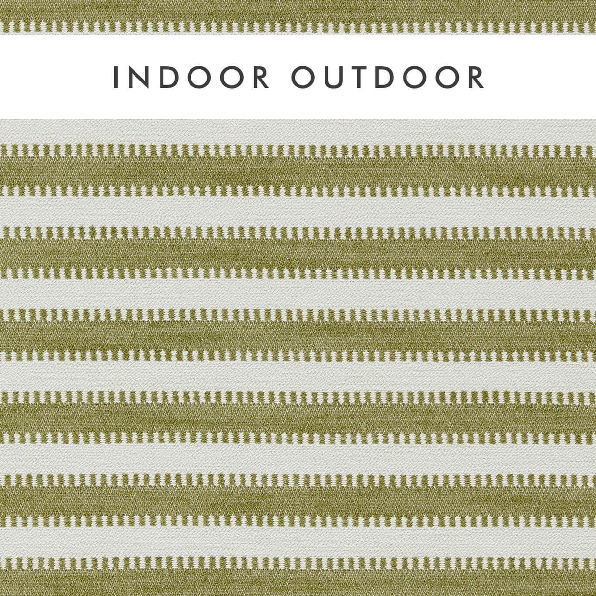 Harlequin Ocala Stripe Grass/Chalk Fabric