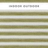 Harlequin Ocala Stripe Grass/Chalk Fabric