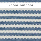 Harlequin Ocala Stripe Indigo/Chalk Fabric