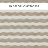 Harlequin Ocala Stripe Taupe/Chalk Fabric