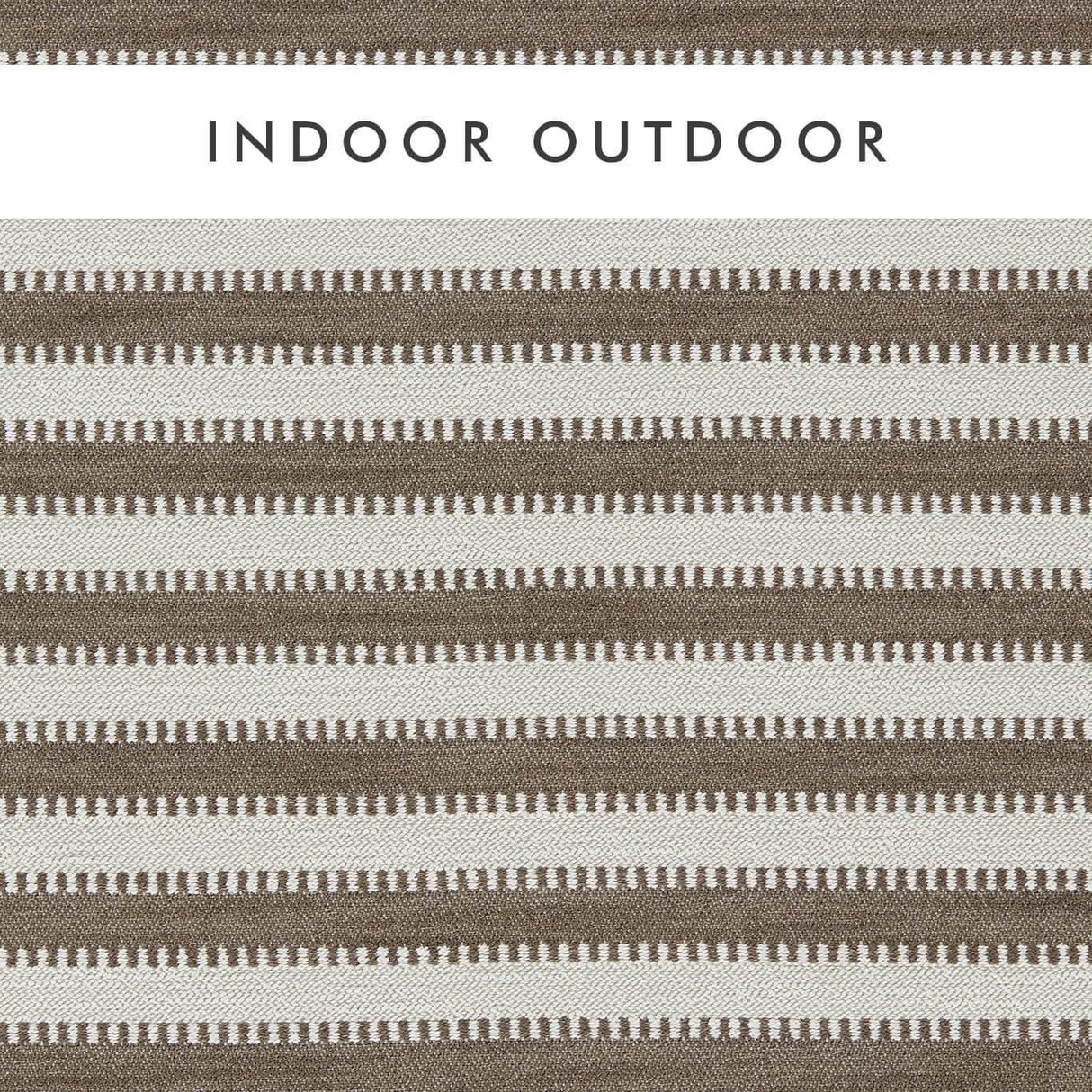 Harlequin Ocala Stripe Chocolate/Taupe Fabric