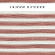 Harlequin Ocala Stripe Rust/Chalk Fabric