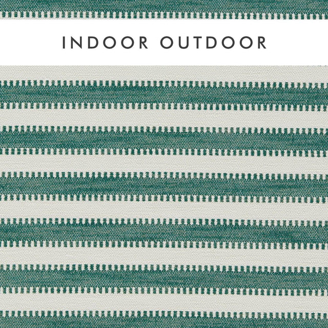 Harlequin Ocala Stripe Mallard/Chalk Fabric