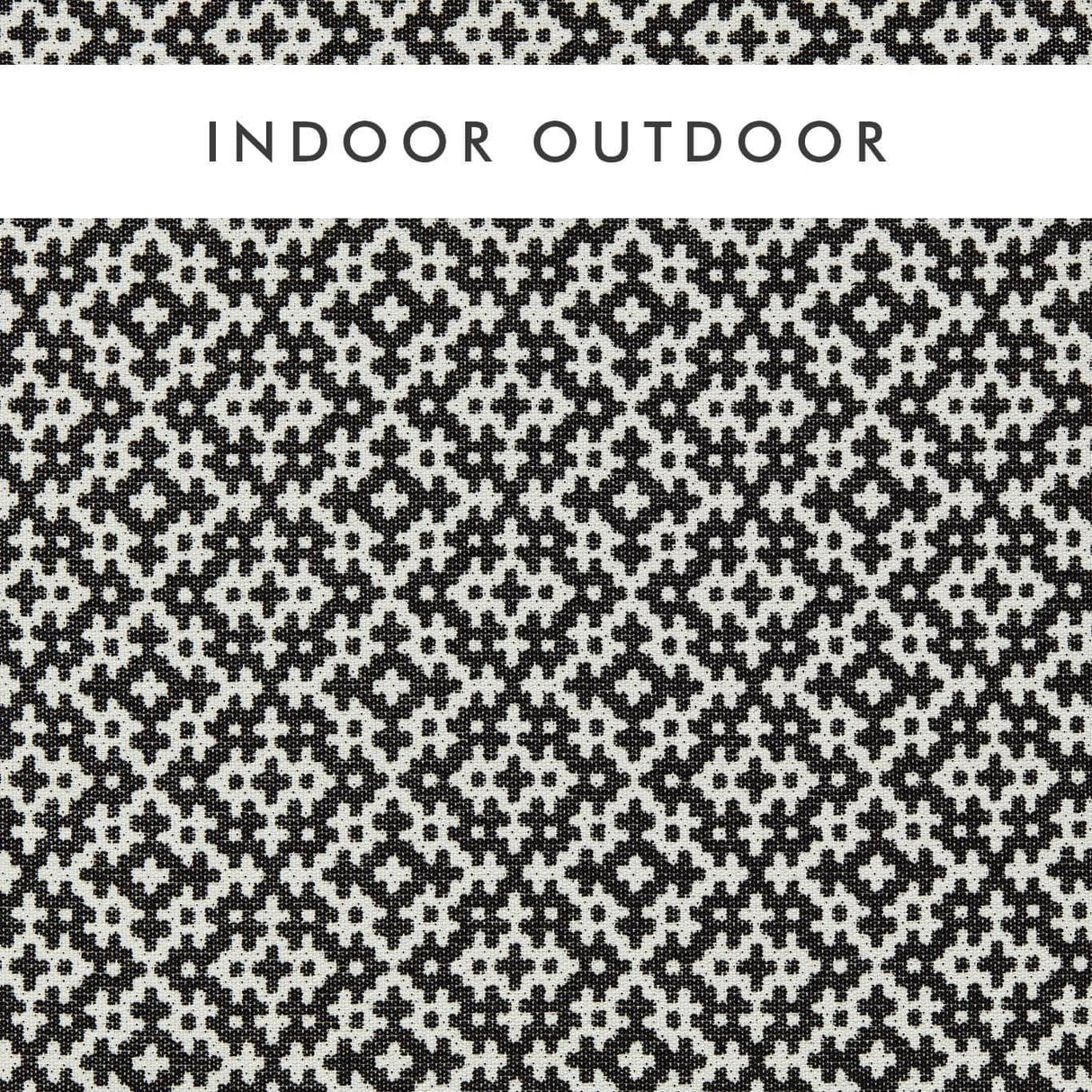 Harlequin Liora Black Earth/Chalk Fabric