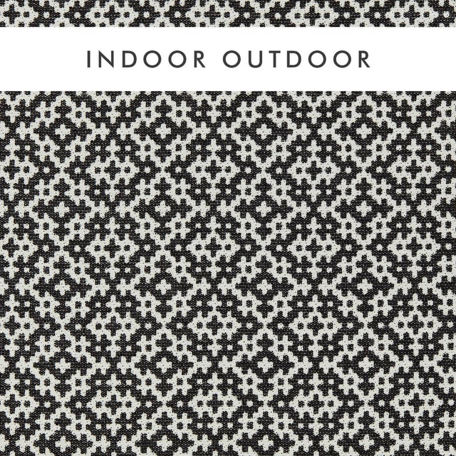 Harlequin Liora Black Earth/Chalk Fabric