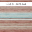 Harlequin Amaris Rust/Aqua Fabric