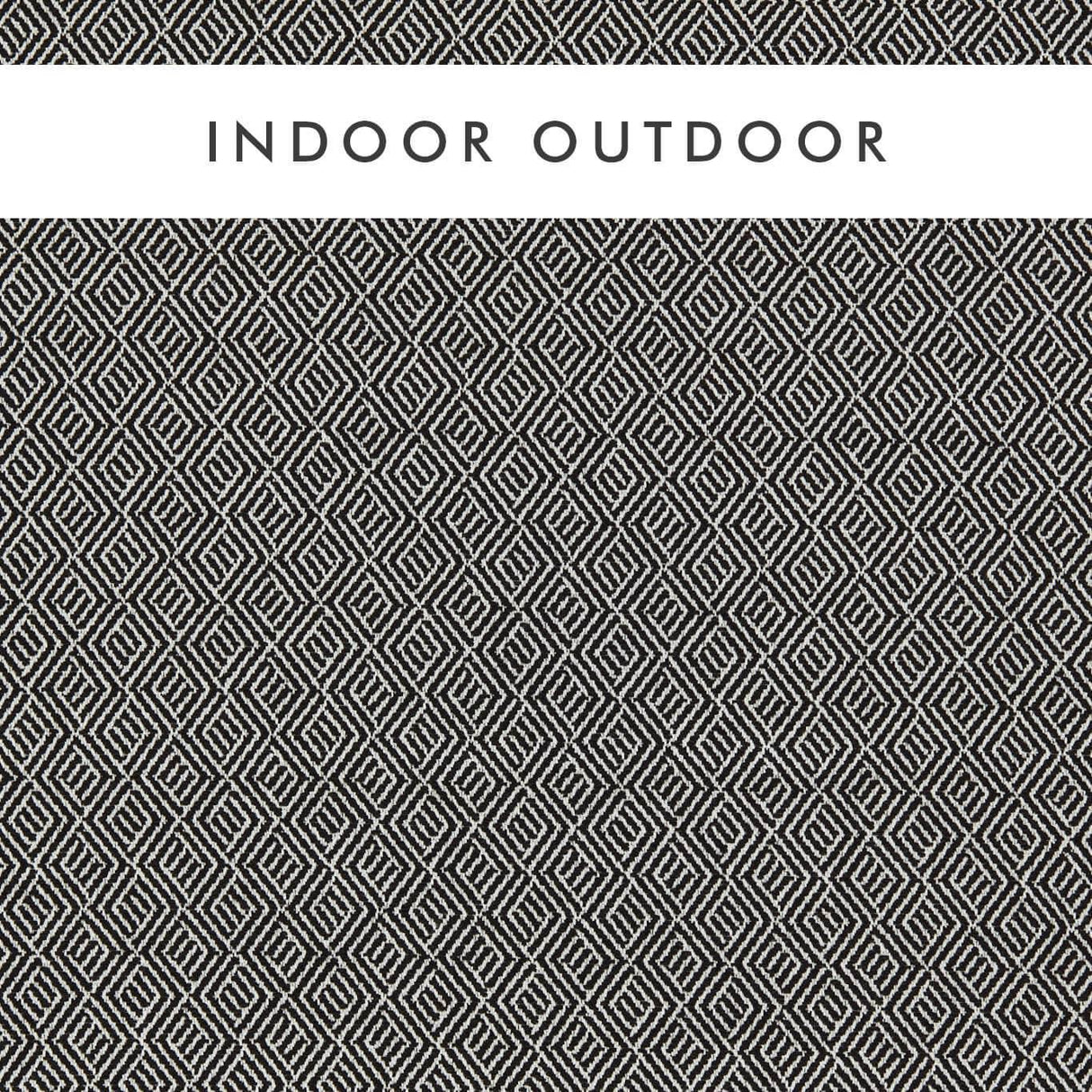 Harlequin Nalani Black Earth/Chalk Fabric