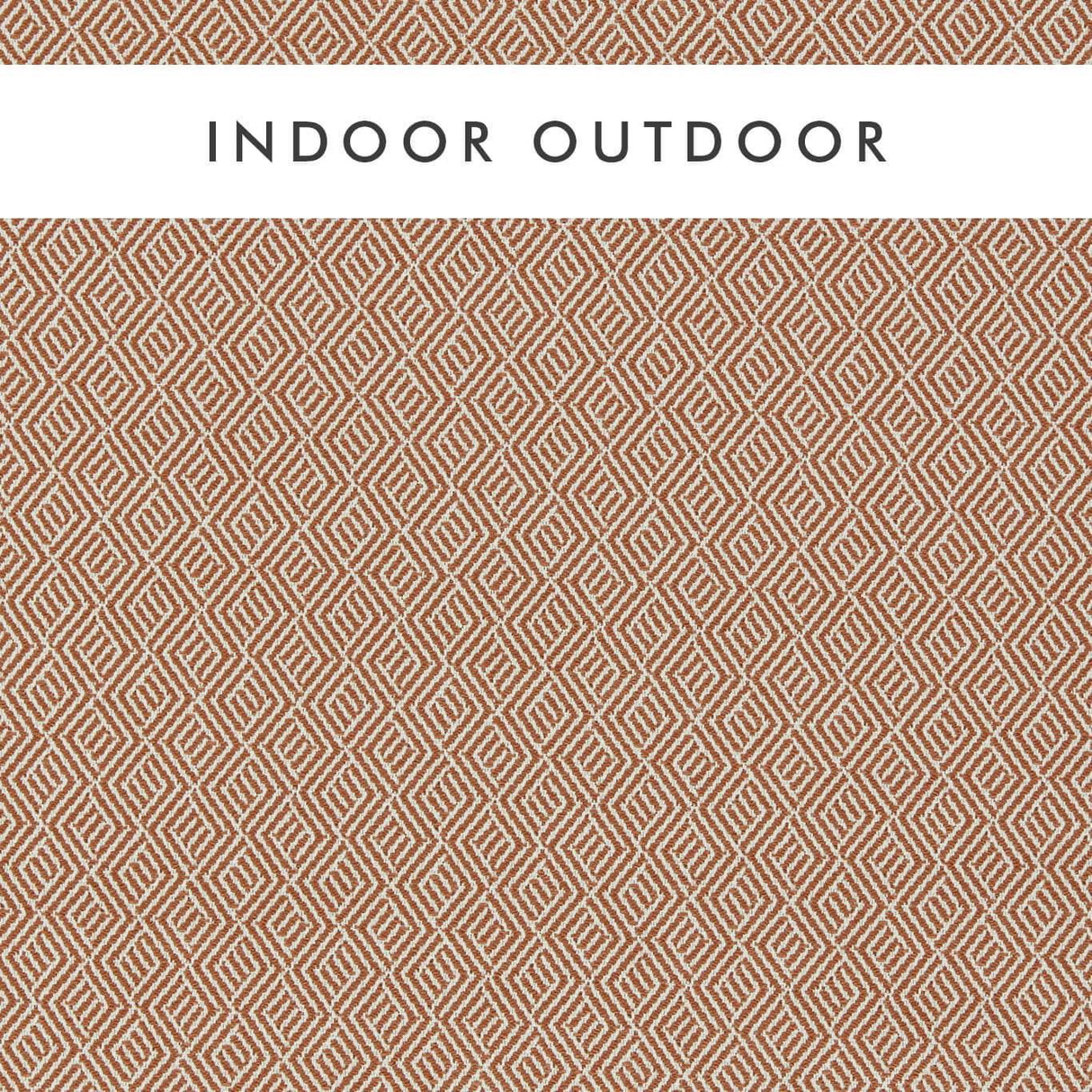 Harlequin Nalani Rust/Chalk Fabric