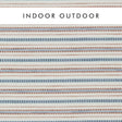 Harlequin Cove Indigo/Rust Fabric