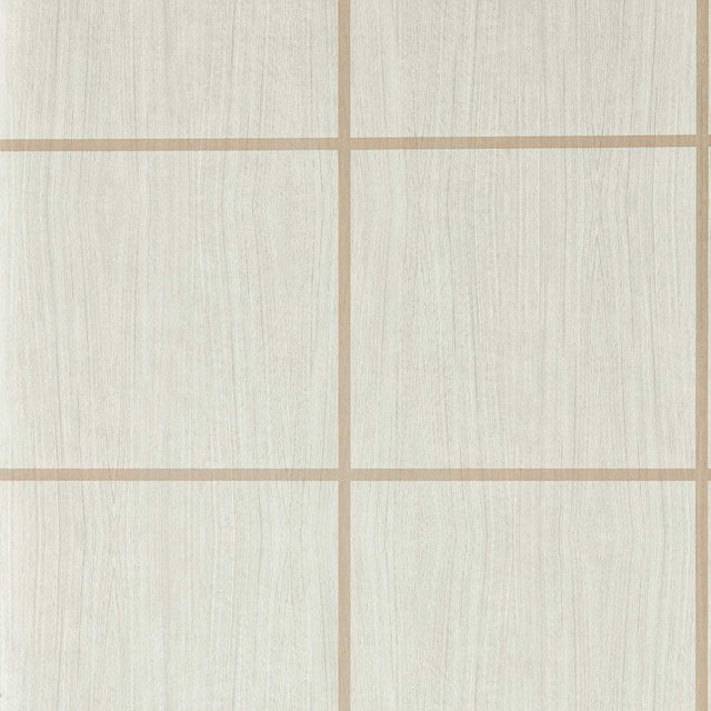 Harlequin Wood Blocks Silver Birch/Blush Gloss Wallpaper