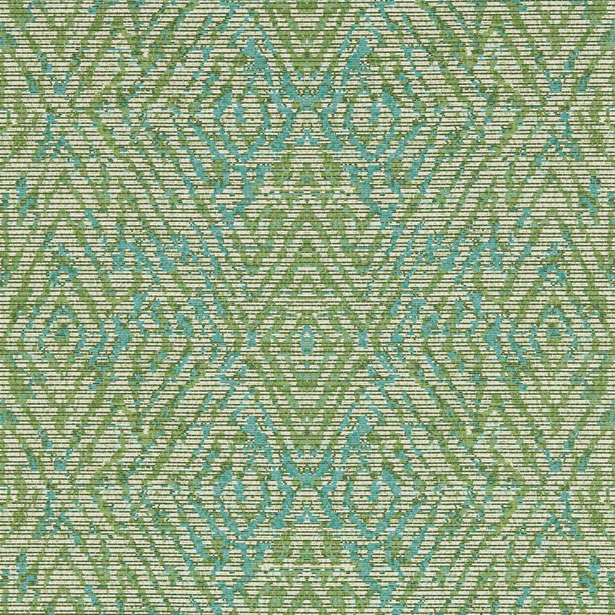 Harlequin Hansha Kelly/Lagoon Wallpaper