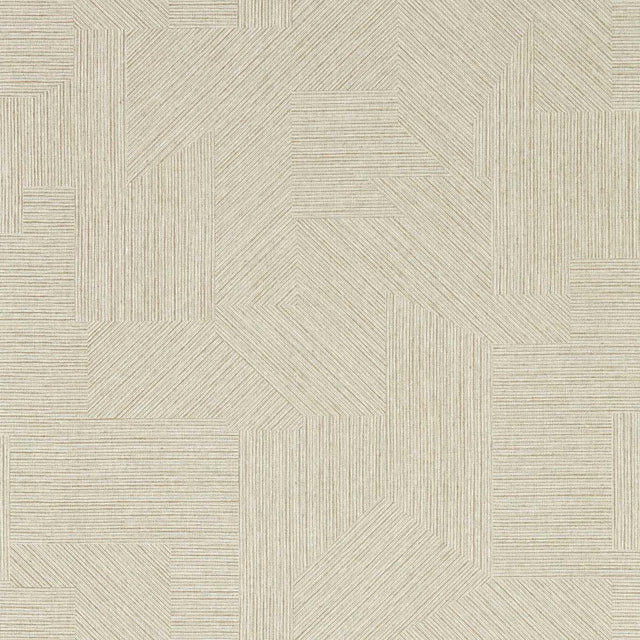 Harlequin Mokume Taupe/Gilver Wallpaper