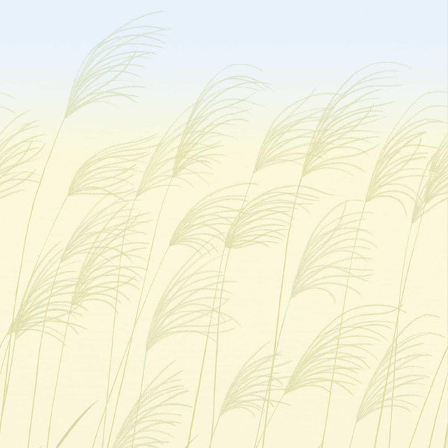 Harlequin Miscanthus Buttermilk/Sky Wallpaper