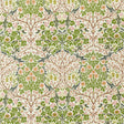 Morris & Co Blackthorn Weave Nettle/Clay Fabric