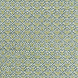 Morris & Co Bellflowers Weave Sky Blue/Forest Fabric