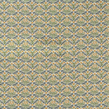 Morris & Co Bellflowers Weave Moss/Wheat Fabric