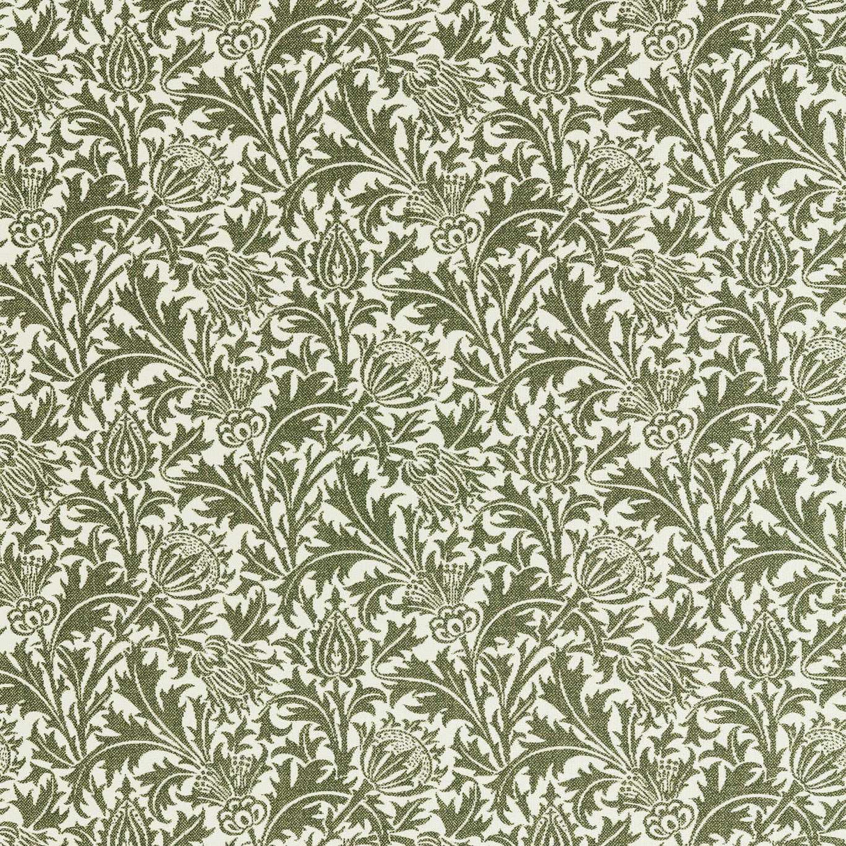 Morris & Co Thistle Weave Nettle Fabric