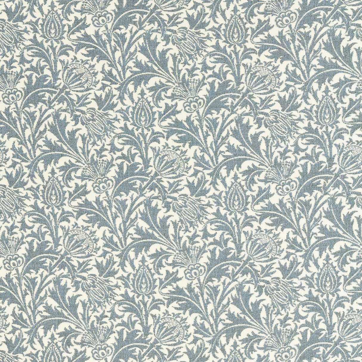 Morris & Co Thistle Weave River Wandle Fabric