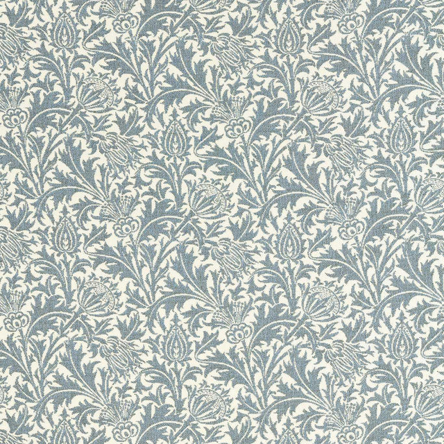 Morris & Co Thistle Weave River Wandle Fabric