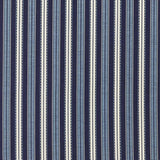 Morris & Co Hammersmith Woven Stripe Indigo Fabric